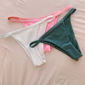 DONATING SOON ❊ 3 Bikini Bottoms Set ❊